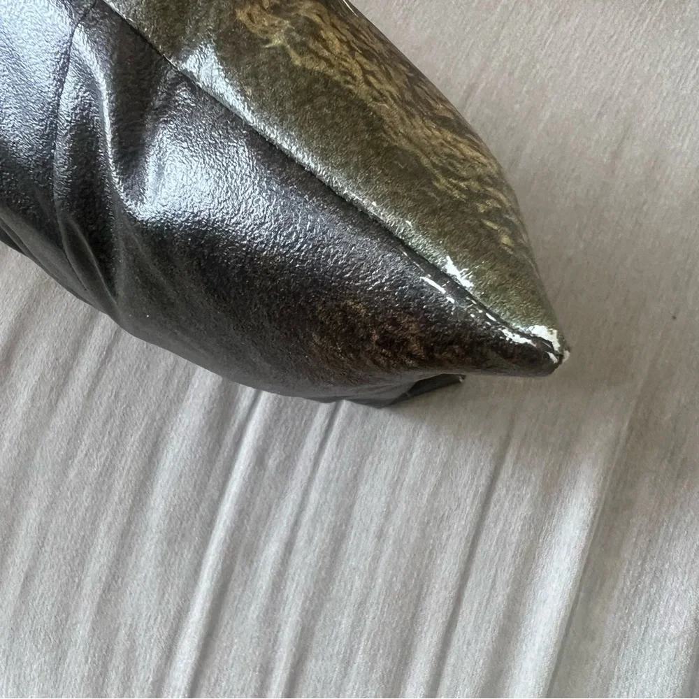Harley Davidson Vinyl Pillow with removable case